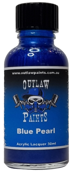 Blue pearl Outlaw Paints