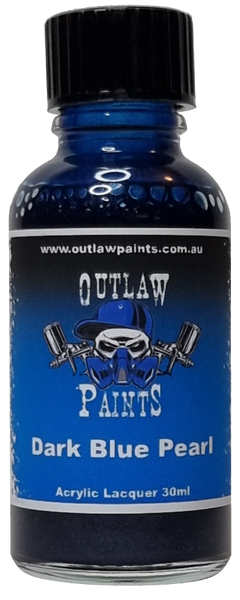 Dark blue pearl Outlaw Paints