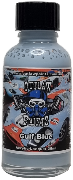 Gulf blue Outlaw Paints