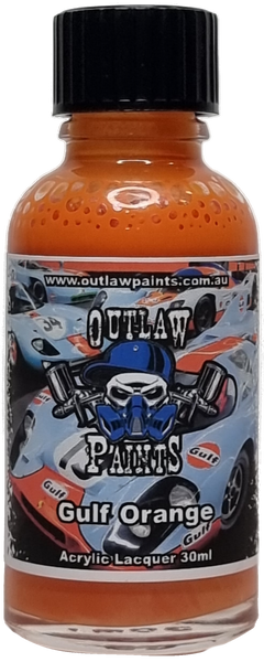 Gulf orange Outlaw Paints