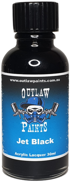 Jet Black Outlaw Paints