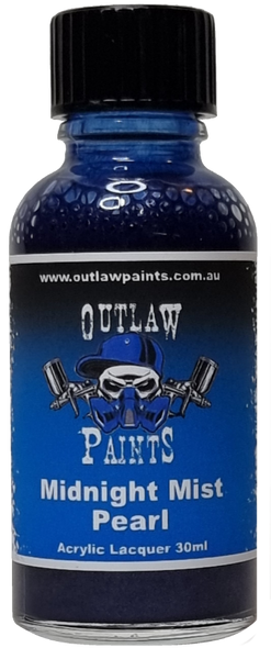 Midnight mist pearl Outlaw Paints