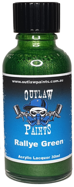 Rallye green Outlaw Paints