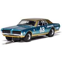 SCALEXTRIC C4160 - Mercury Cougar - blue/gold #48