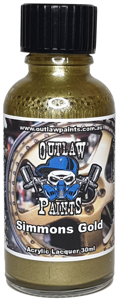 Simmons gold Outlaw Paints