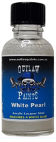 White pearl Outlaw Paints