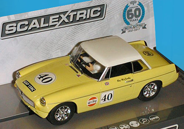 SCALEXTRIC MGB C3746 ROY McCARTHY No:40