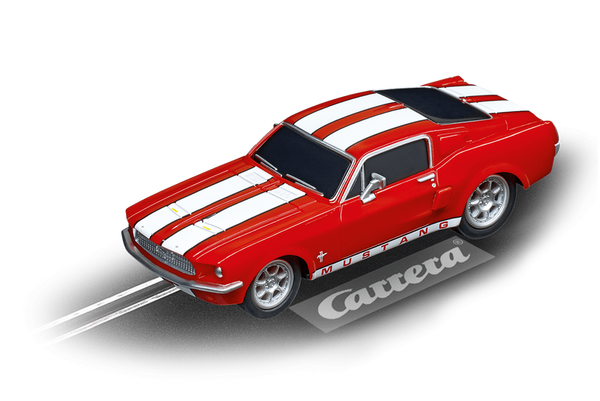 Carrera go ford mustang 67 red 64120