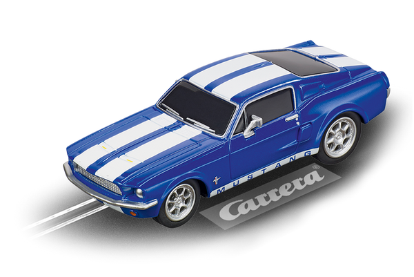 Carrera go ford mustang 67 blue