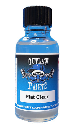 Flat clear Outlaw Paints