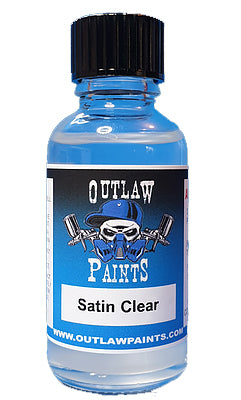 Satin clear Outlaw Paints